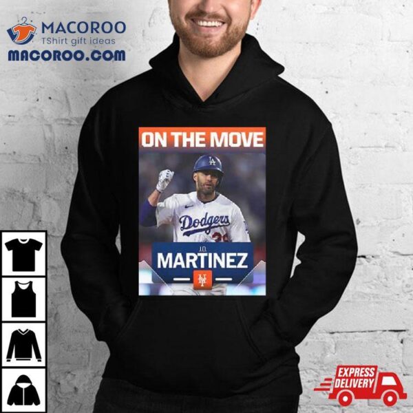 Welcome Jd Martinez To Los Angeles Dodgers Mlb 2024 Shirt