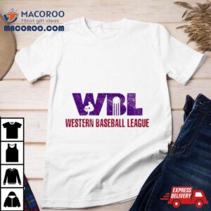 Western Baseball League Wbl Logo Shirt