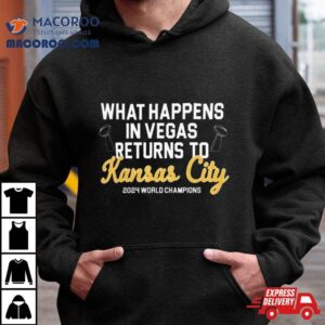 What Happens In Vegas Returns To Kc Chiefs Tshirt