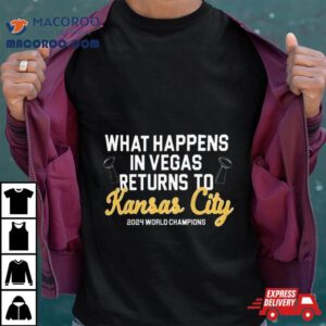 What Happens In Vegas Returns To Kc Chiefs Tshirt