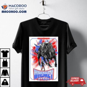 Whiskey Myers March Nrg Stadium Houston Tx Poster Tshirt