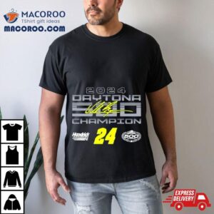 William Byron Checkered Flag Sports Daytona Champion Exclusive Tshirt