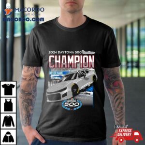 William Byron Checkered Flag Sports Black Th Daytona Champion Tshirt