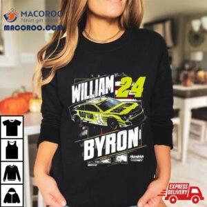 William Byron Hendrick Motorsports Team Collection Navy Raptor Patriotic Tshirt