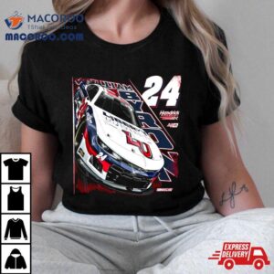 William Byron Hendrick Motorsports Team Collection Red Racing Tshirt