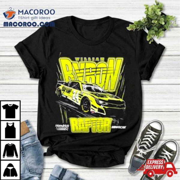 William Byron Hendrick Motorsports Team Collection Youth Raptor Car T Shirt