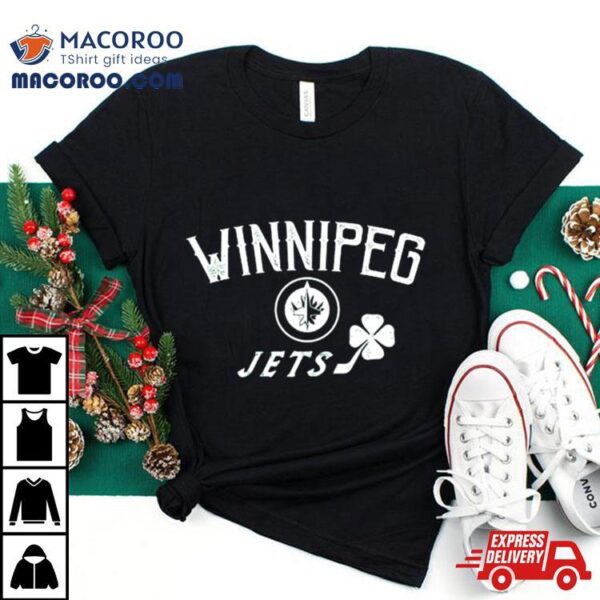 Winnipeg Jets Levelwear Youth St. Patrick’s Day Little Richmond Clover T Shirt