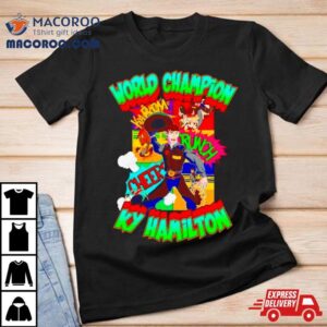 World Champion Ky Hamilton Comic Book Hero Shirt