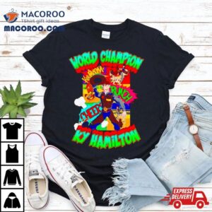 World Champion Ky Hamilton Comic Book Hero Tshirt