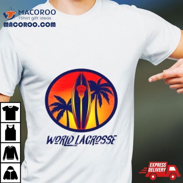 World Lacrosse Collection Today Vintage Shirt