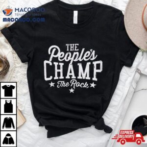 Wwe The Rock The People’s Champ T Shirt