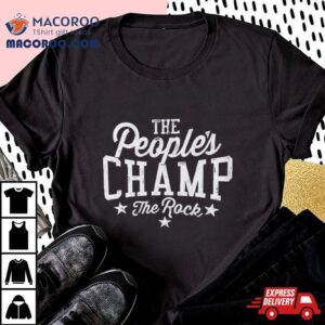 Wwe The Rock The People Rsquo S Champ Tshirt