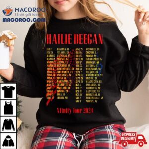 Xfinity Tour 2024 Washed Out Performance Schedule Shirt