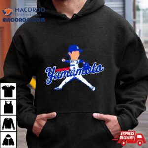 Yoshinobu Yamamoto Los Angeles Dodgers Caricature Shirt