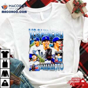 Yoshinobu Yamamoto Mlb Player Los Angeles Dodgers Shirt