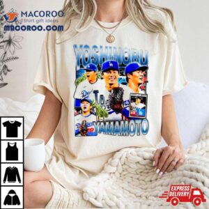 Yoshinobu Yamamoto Mlb Player Los Angeles Dodgers Tshirt