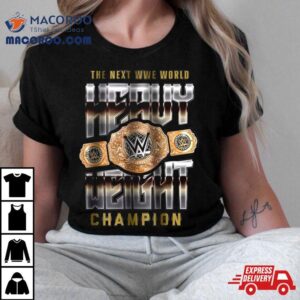 Youth Black Wwe The Next World Heavyweight Champion Shirt