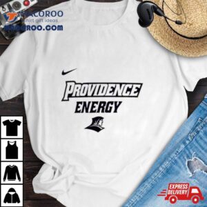 Youth Nike White Providence Friars 2024 On Court Bench Energy T Shirt