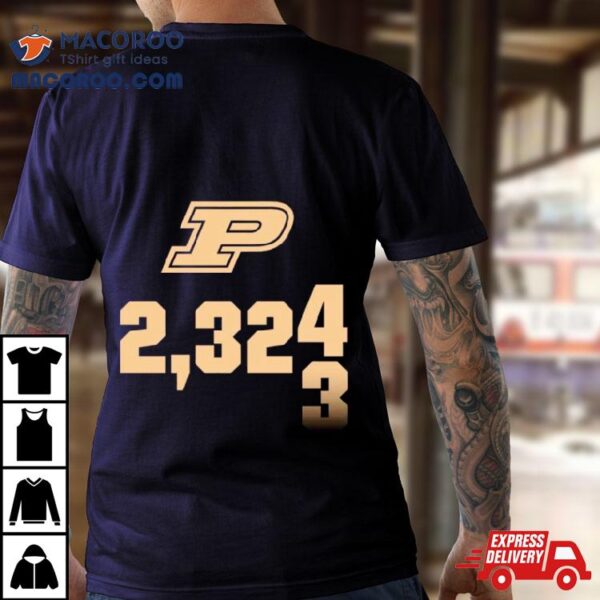 Zach Edey Purdue Boilermakers All Time Scorer Shirt