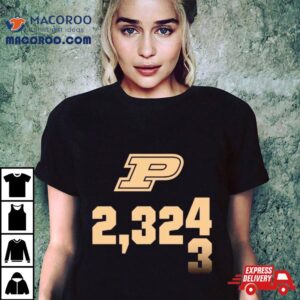 Zach Edey Purdue Boilermakers All Time Scorer Tshirt