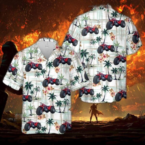 1981 Honda Atc 200 Hawaiian Shirt