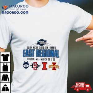 Ncaa Division I Men S East Regional Boston Ma March Tshirt