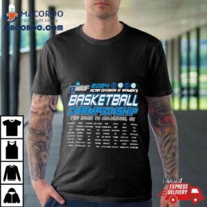 Ncaa Division Iii Women S Basketball Championship The Road To Columbus Oh Tshirt