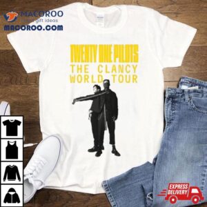 Twenty One Pilots The Clancy World Tour Tshirt