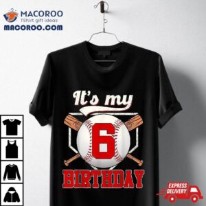 Th Baseball Birthday Boy Player Years Old Spor Tshirt