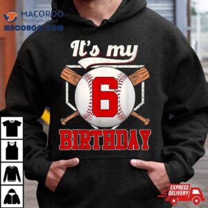 Th Baseball Birthday Boy Player Years Old Spor Tshirt