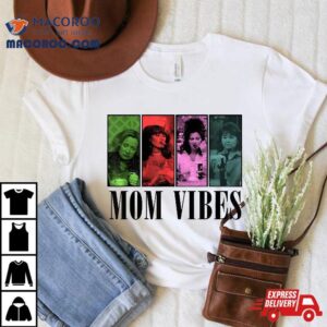 S Mom Vibes Vintage Retro Funny Life Mother Day Tshirt