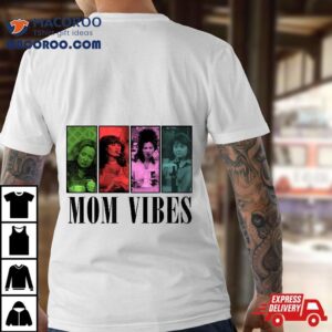 S Mom Vibes Vintage Retro Funny Life Mother Day Tshirt