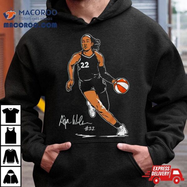 A’ja Wilson Las Vegas Aces Superstar Pose Shirt