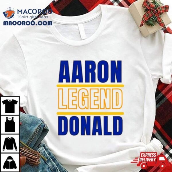 Aaron Donald Legend Los Angeles Rams Football Shirt