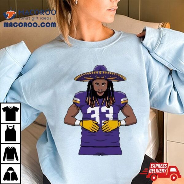 Aaron Jones Hat Minnesota Vikings Player Shirt