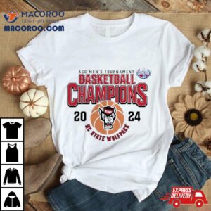 Acc Men S Basketball Tournament Champions Nc State Wolfpack Tshirt