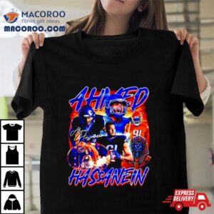 Ahmed Hassanein Boise State Broncos Vintage Tshirt