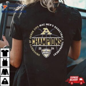 Akron Zips Mac Men S Basketball Conference Tournament Champions Tshirt