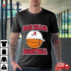 Alabama Crimson Tide Blue 84 Blue Collar Basketball Shirt