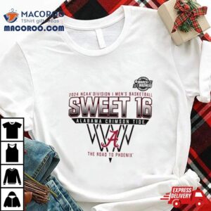 Alabama Crimson Tide Sweet Di Men S Basketball The Road To Phoenix Tshirt