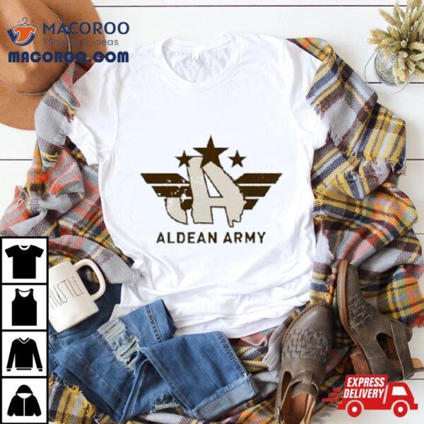 Aldean Army Deluxe Logo Shirt