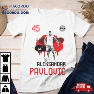 Aleksandar Pavlović Fc Bayern Shirt