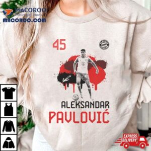 Aleksandar Pavlović Fc Bayern Shirt