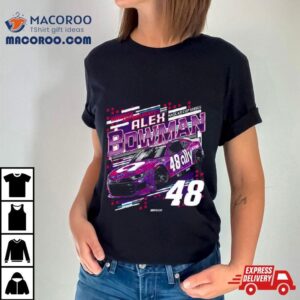 Alex Bowman Hendrick Motorsports Team Collection Black Draf Tshirt