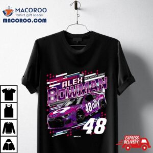 Alex Bowman Hendrick Motorsports Team Collection Black Draf Tshirt