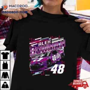 Alex Bowman Hendrick Motorsports Team Collection Black Draf Tshirt