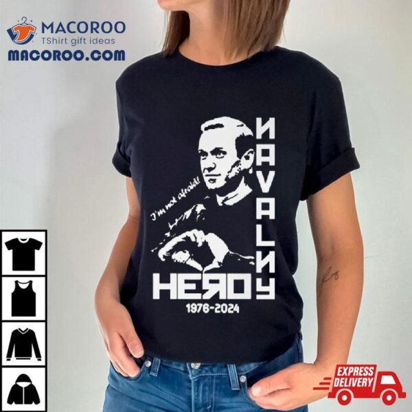 Alexei Navalny Tribute Rip 1976 2024 Shirt