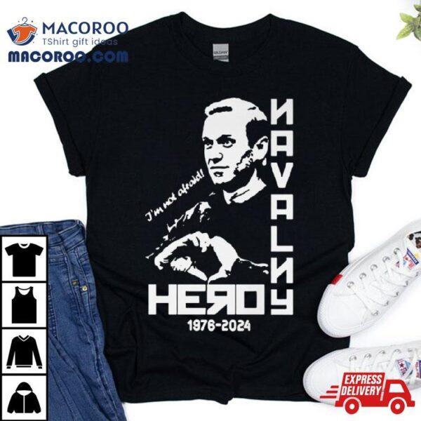 Alexei Navalny Tribute Rip 1976 2024 Shirt