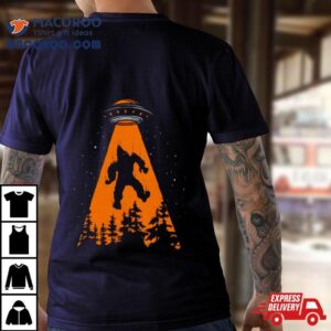 Alien Squatch Ufo Tshirt