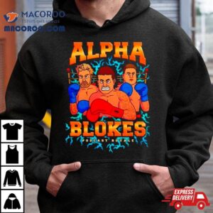 Alpha Blokes Podcast Royale Biffin Tshirt